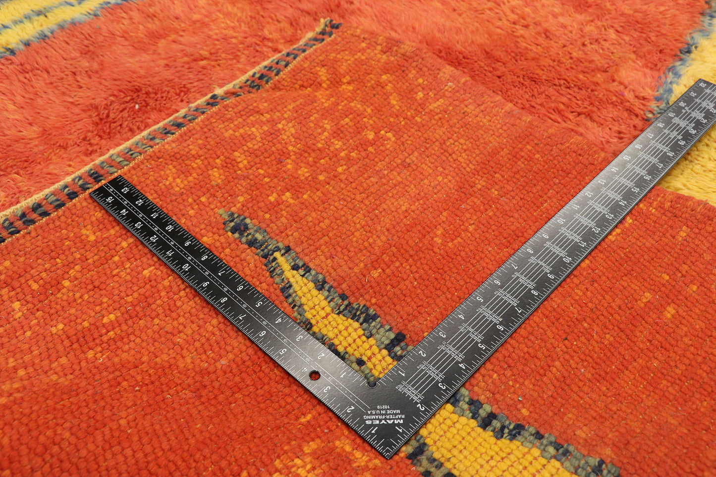 7 x 10 Modern Beni Mrirt Moroccan Rug 21055