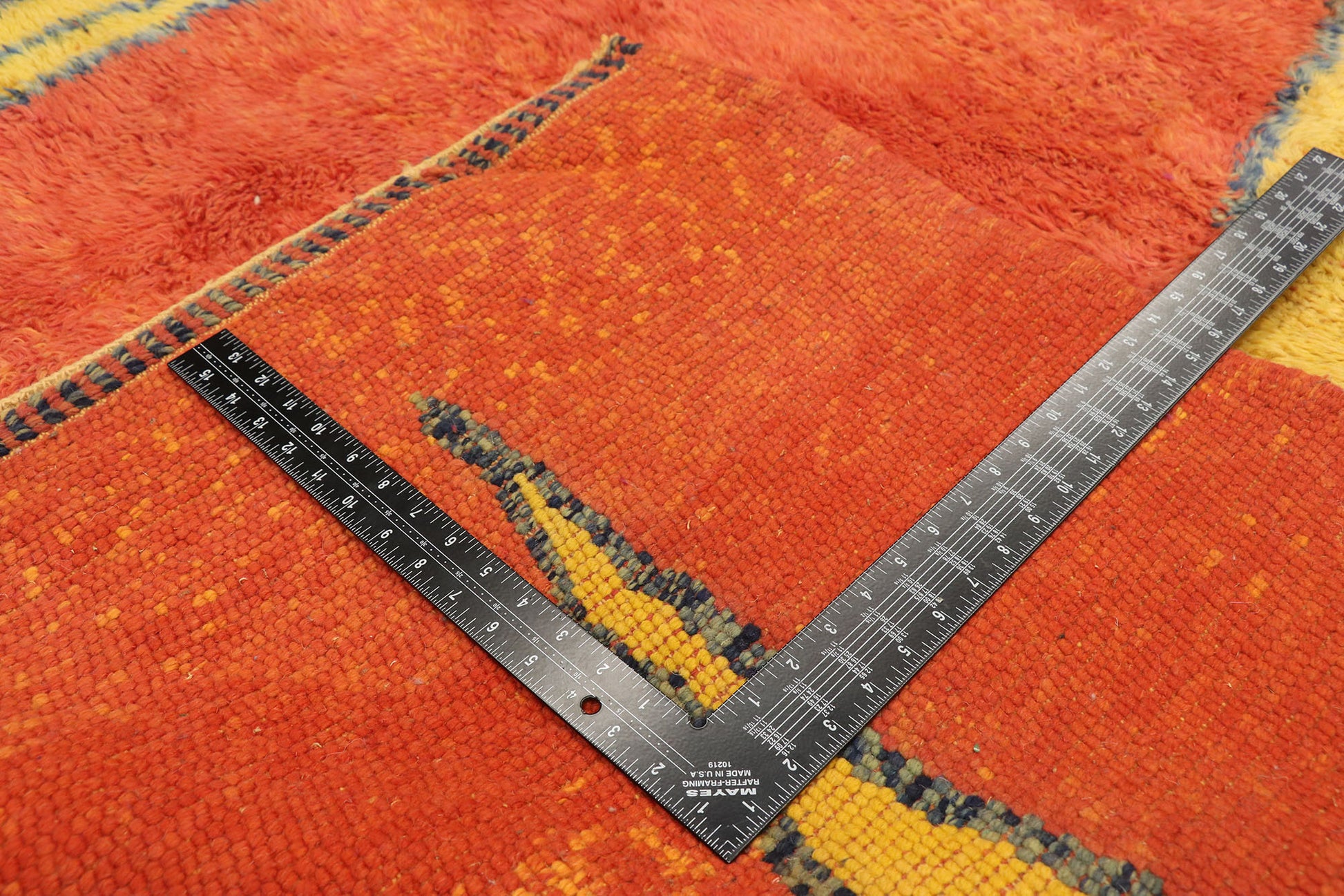 7 x 10 Modern Beni Mrirt Moroccan Rug 21055
