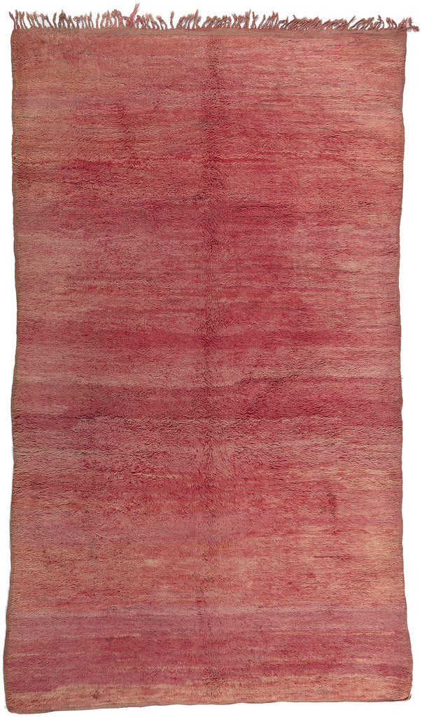 6 x 10 Vintage Pink Beni Mrirt Moroccan Rug 21063