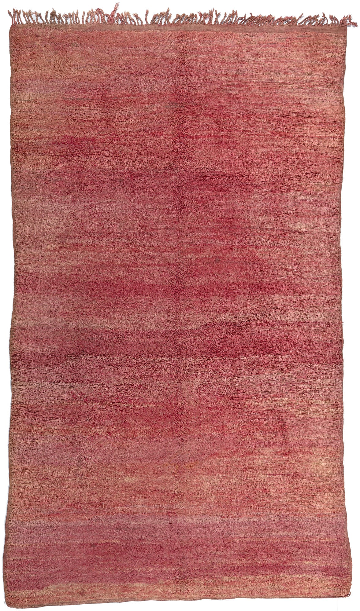 6 x 10 Vintage Pink Beni Mrirt Moroccan Rug 21063