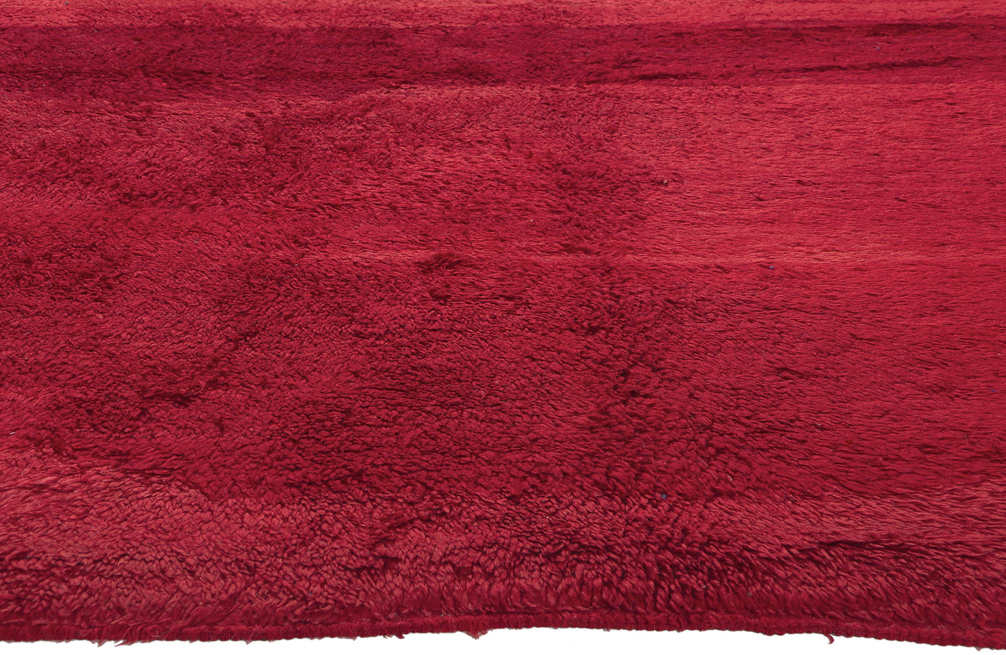 6 x 10 Vintage Red Beni Mrirt Moroccan Rug 20951