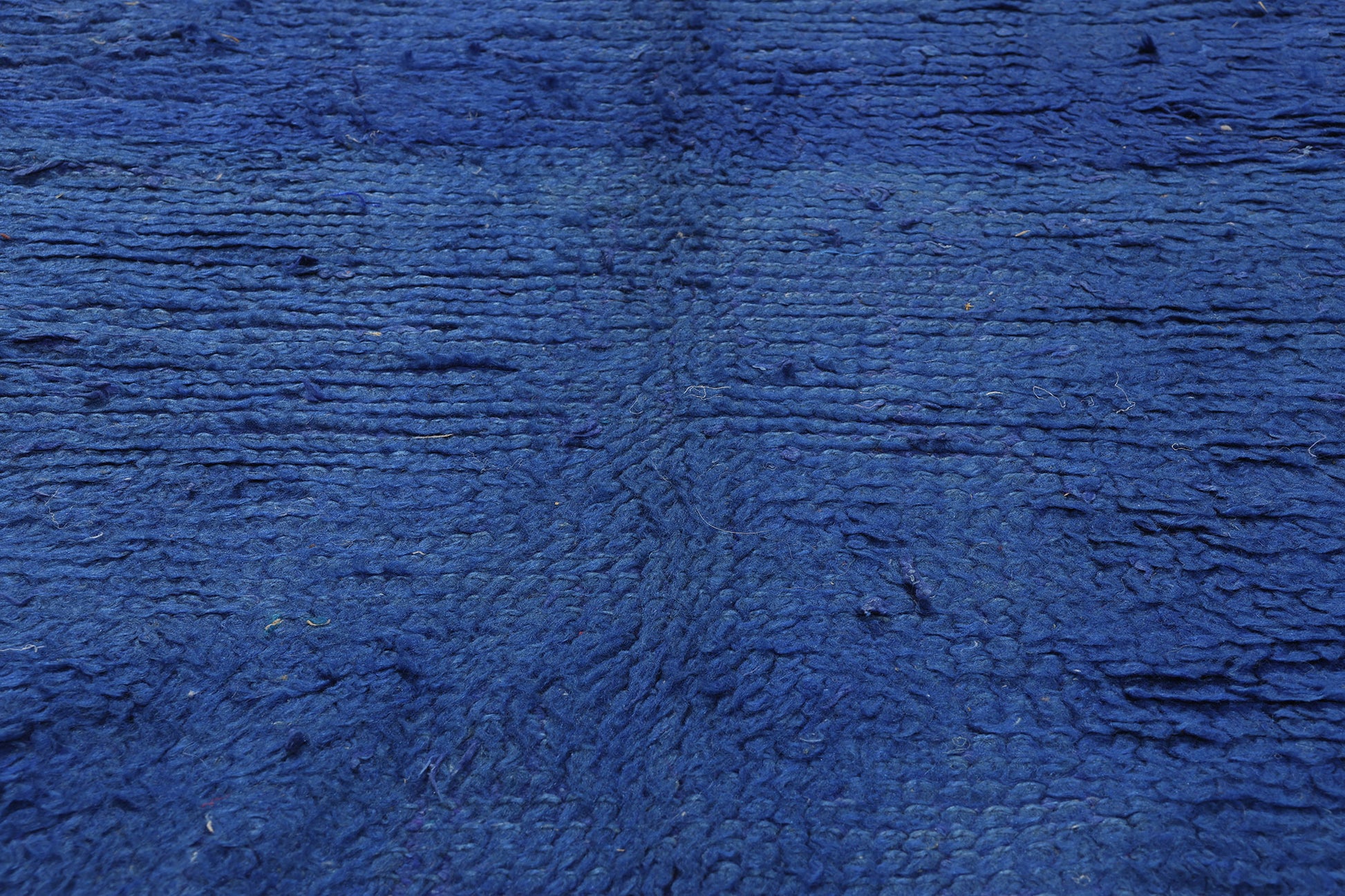 5 x 8 Vintage Blue Beni Mrirt Moroccan Rug 21773