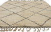 7 x 10 Vintage Moroccan Beni Ourain Rug 21828