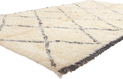 6 x 10 Vintage Moroccan Beni Ourain Rug 20655