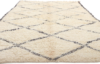 6 x 10 Vintage Moroccan Beni Ourain Rug 20655