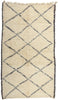 6 x 10 Vintage Moroccan Beni Ourain Rug 20655
