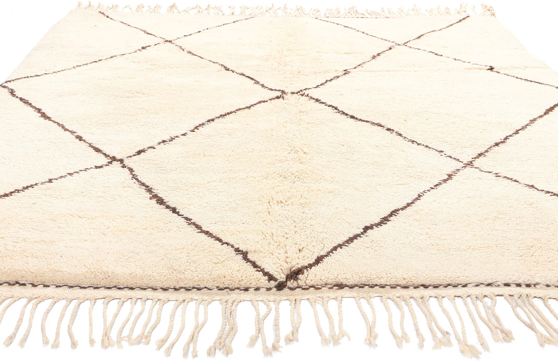 5 x 6 Modern Moroccan Beni Ourain Rug 20767
