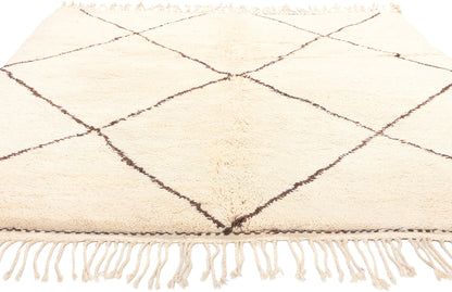 5 x 6 Modern Moroccan Beni Ourain Rug 20767