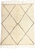 5 x 6 Modern Moroccan Beni Ourain Rug 20767
