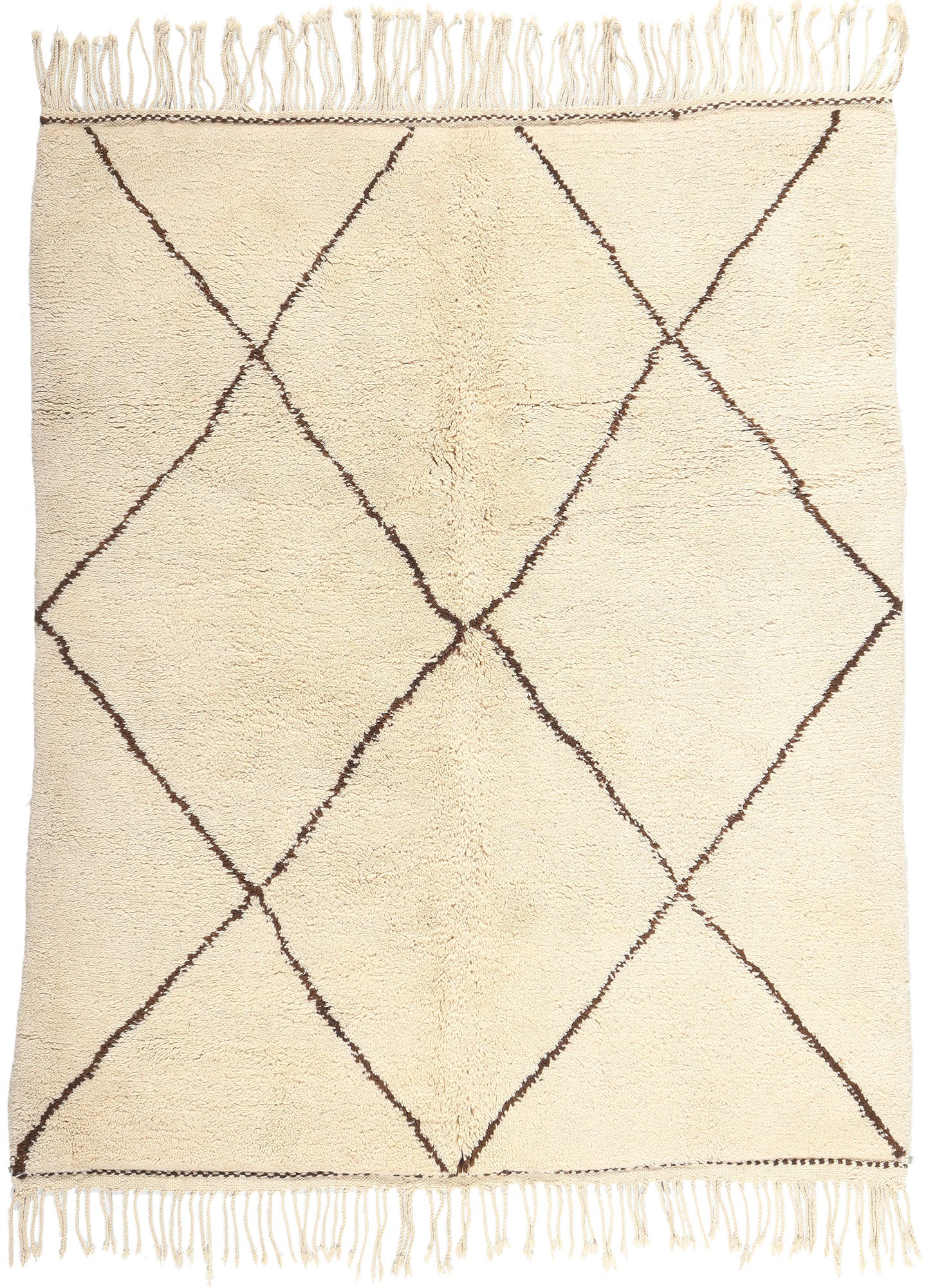 5 x 6 Modern Moroccan Beni Ourain Rug 20767
