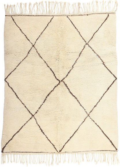 5 x 6 Modern Moroccan Beni Ourain Rug 20767