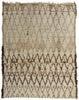 5 x 7 Vintage Neutral Moroccan Beni Ourain Rug 21719