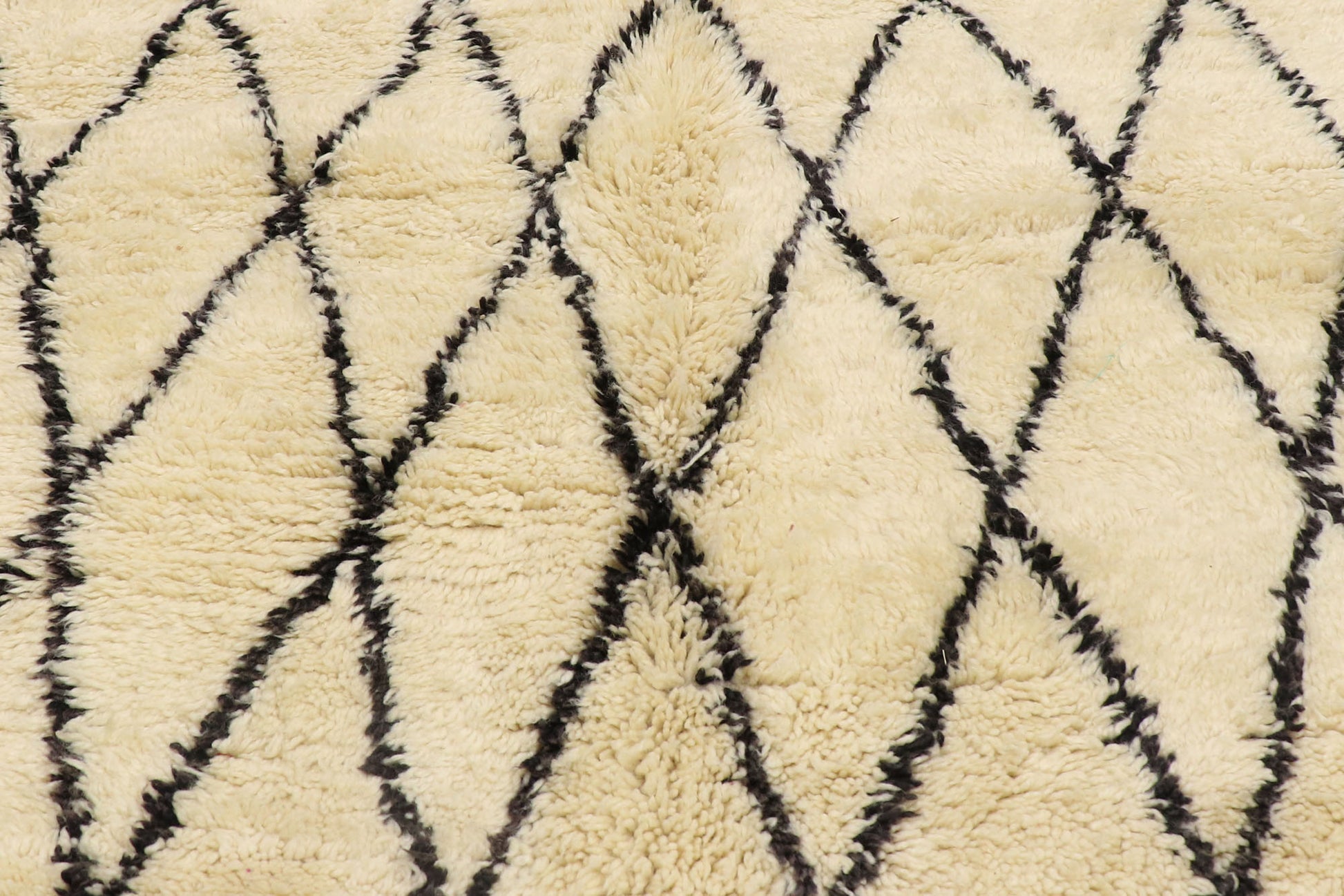 6 x 7 Vintage Moroccan Beni Ourain Rug 21349