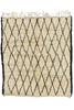 6 x 7 Vintage Moroccan Beni Ourain Rug 21349