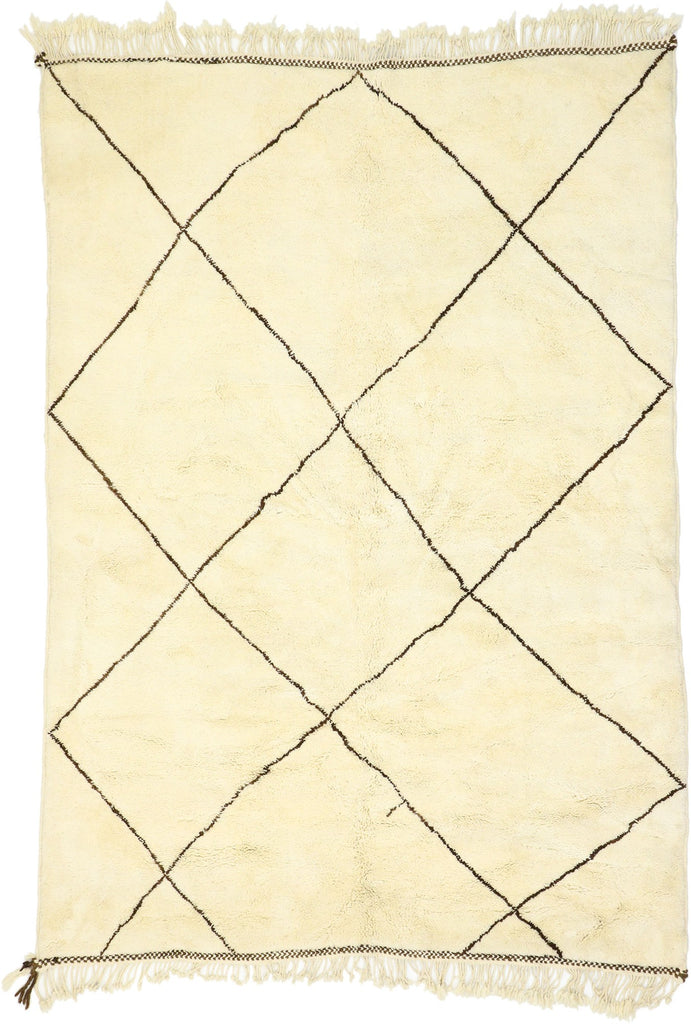 7 x 10 Beni Ourain Moroccan Rug 20763