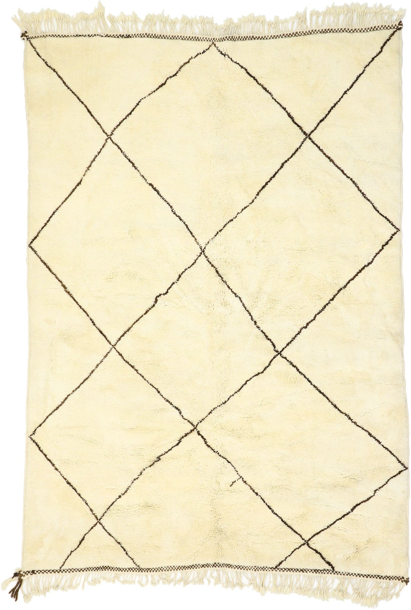 7 x 10 Beni Ourain Moroccan Rug 20763