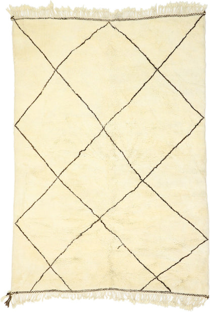 7 x 10 Beni Ourain Moroccan Rug 20763