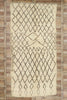 7 x 13 Vintage Moroccan Beni Ourain Rug 21348