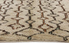 5 x 10 Vintage Neutral Moroccan Beni Ourain Rug 21789