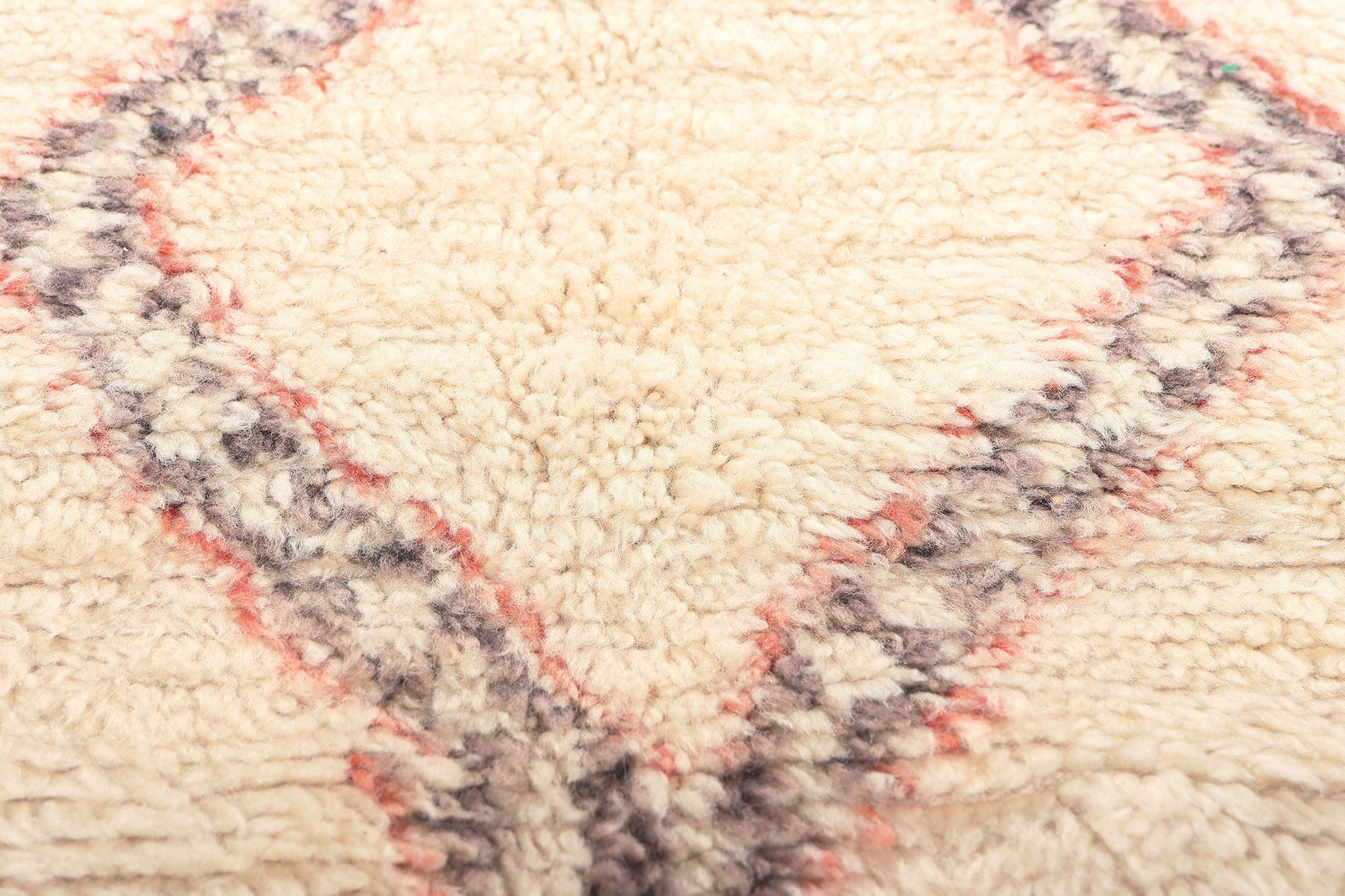 6 x 10 Vintage Moroccan Beni Ourain Rug 74512