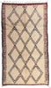 6 x 11 Vintage Moroccan Beni Ourain Rug 20771