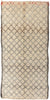 6 x 13 Vintage Moroccan Beni Ourain Rug 21004