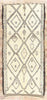 6 x 13 Vintage Moroccan Beni Ourain Rug 74733