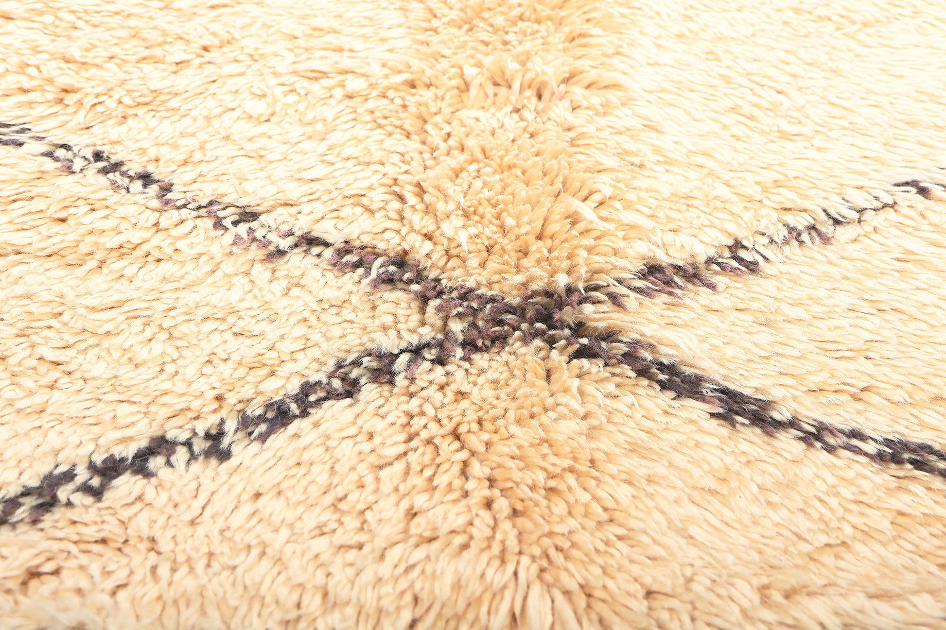 6 x 14 Vintage Moroccan Beni Ourain Rug 20346