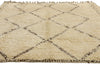 6 x 7 Vintage Moroccan Beni Ourain Rug 21748