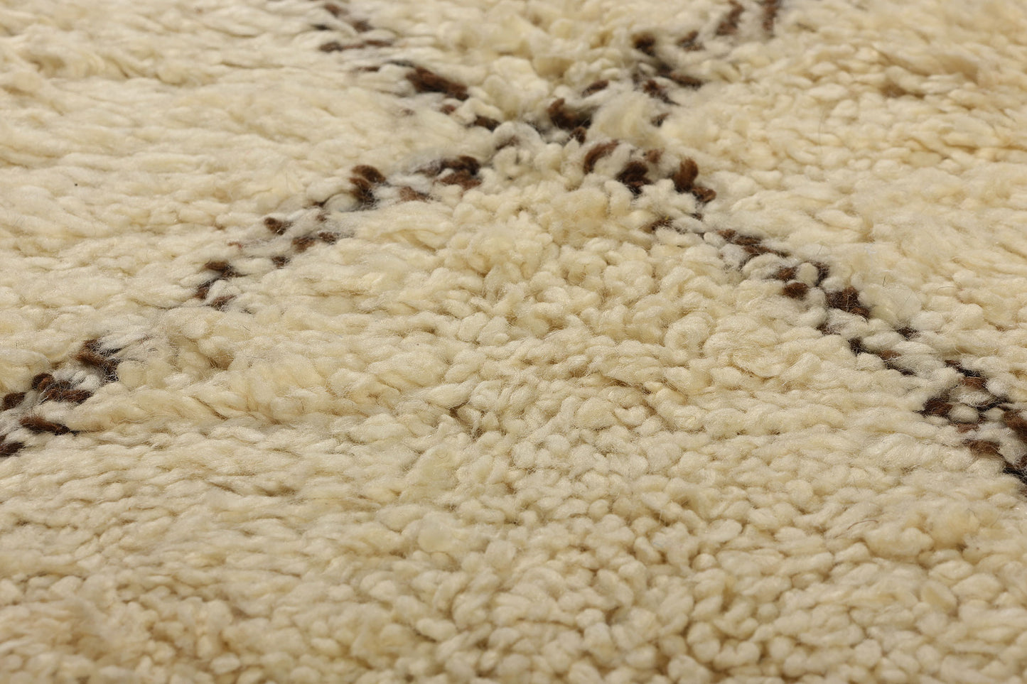 6 x 7 Vintage Moroccan Beni Ourain Rug 21748
