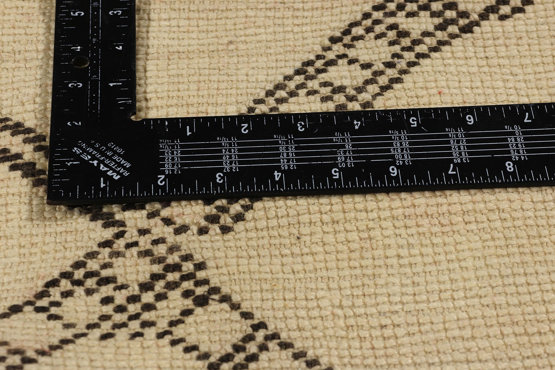 6 x 7 Vintage Moroccan Beni Ourain Rug 21765