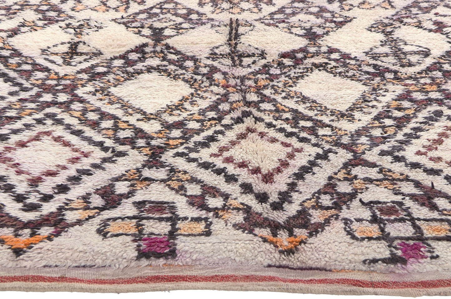 6 x 9 Vintage Moroccan Beni Ourain Rug 20858