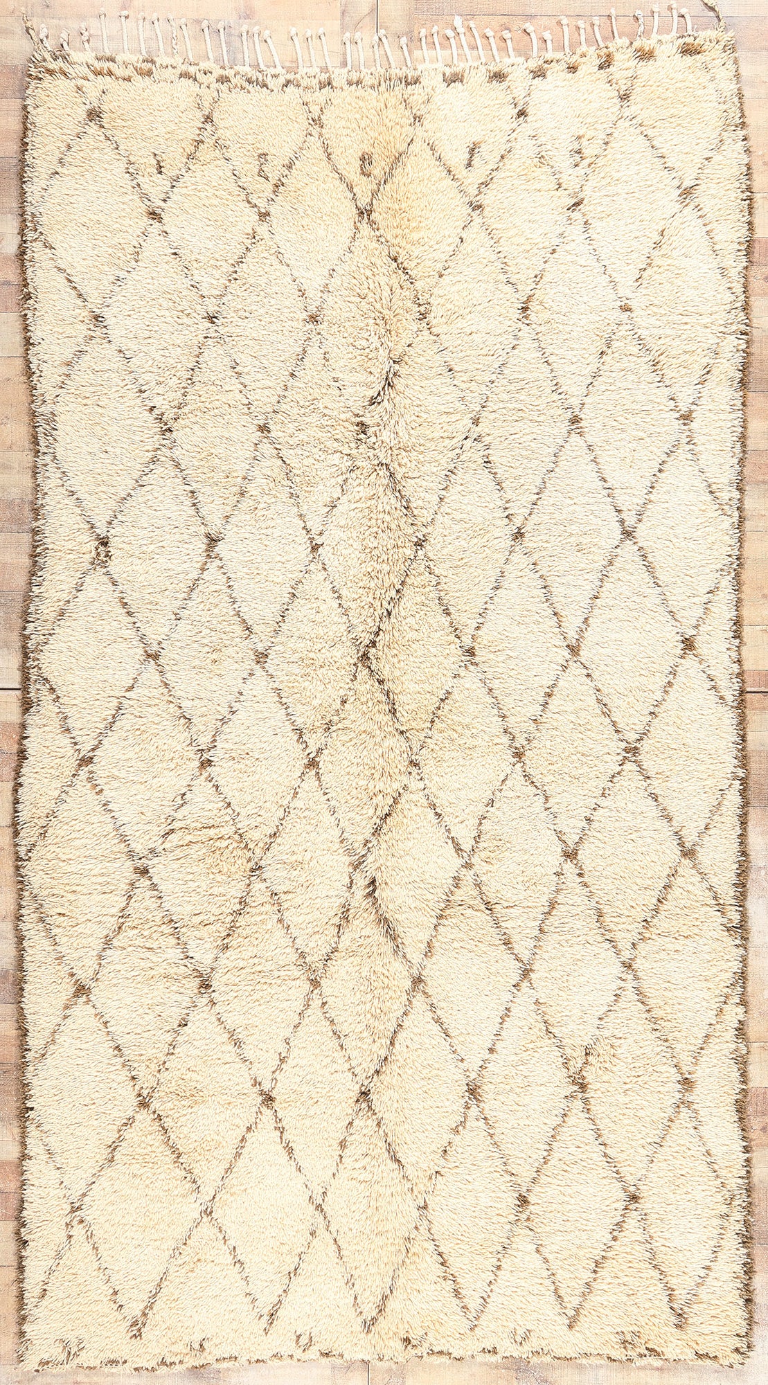 7 x 12 Vintage Moroccan Beni Ourain Rug 20338