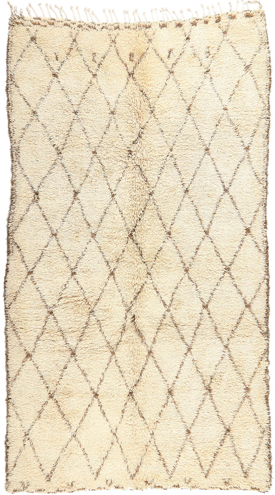 7 x 12 Vintage Moroccan Beni Ourain Rug 20338