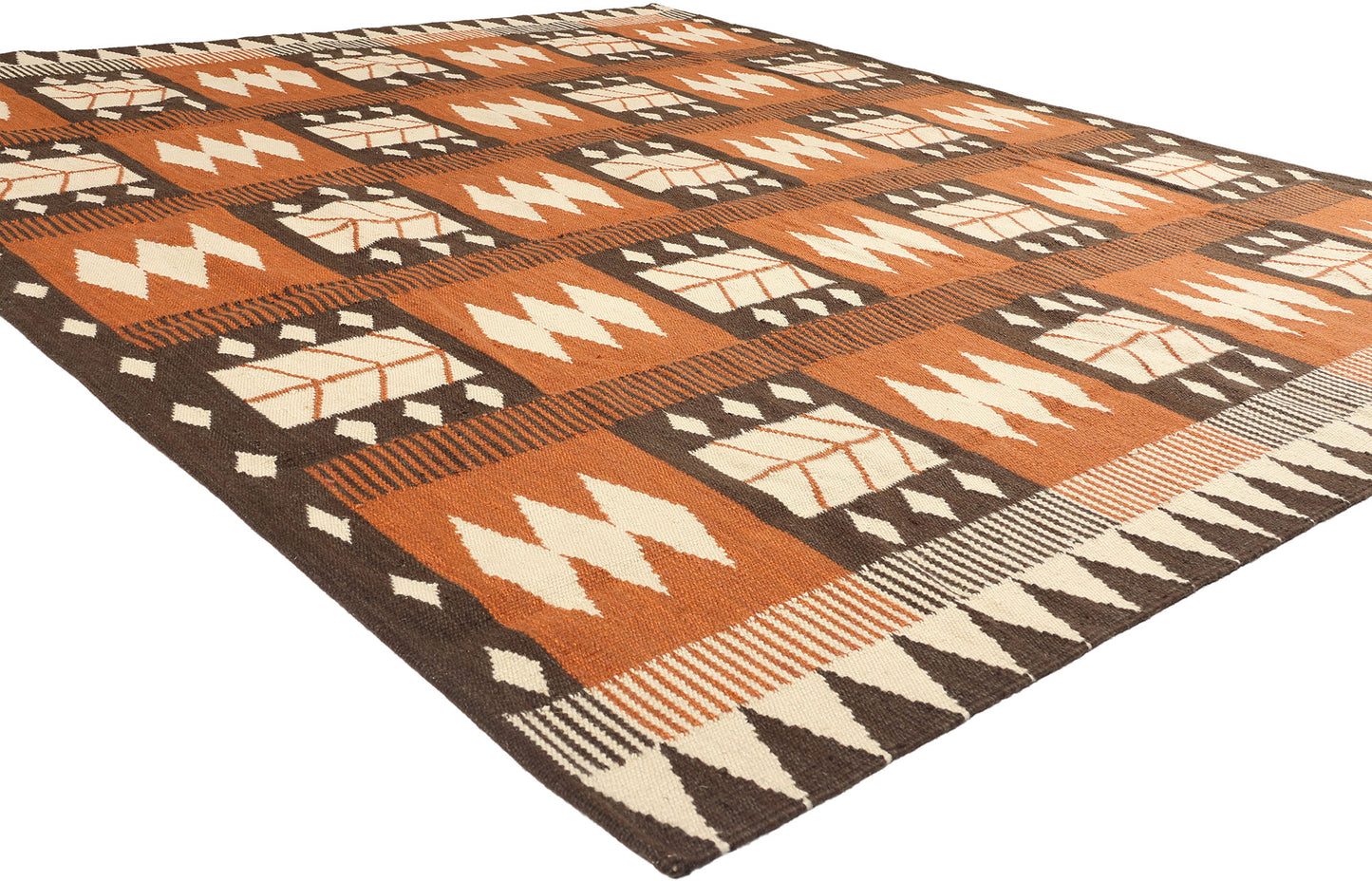 10 x 8 Berit Koenig Swedish Inspired Kilim Rug 31007