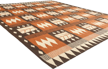10 x 8 Berit Koenig Swedish Inspired Kilim Rug 31007