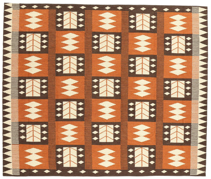 10 x 8 Berit Koenig Swedish Inspired Kilim Rug 31007