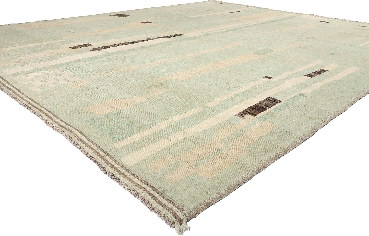 12 x 15 Organic Modern Brutalist Moroccan Rug 81052