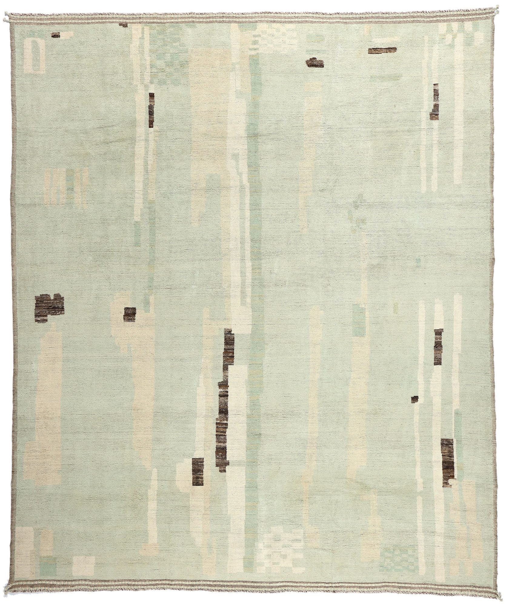 12 x 15 Organic Modern Brutalist Moroccan Rug 81052