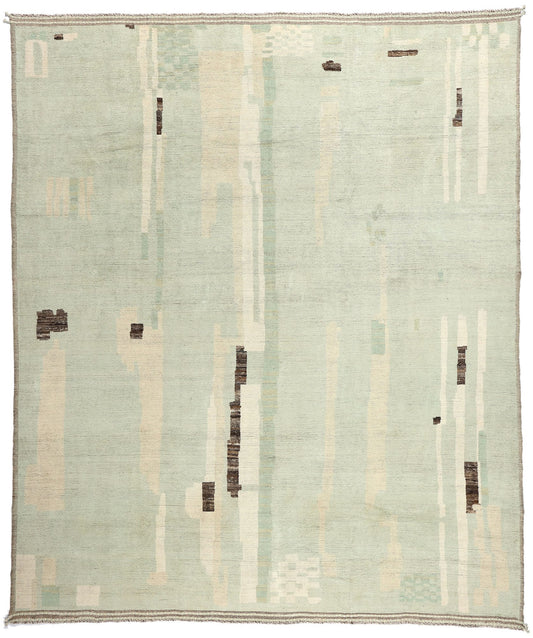 12 x 15 Organic Modern Brutalist Moroccan Rug 81052