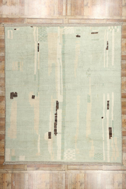 12 x 15 Organic Modern Brutalist Moroccan Rug 81052