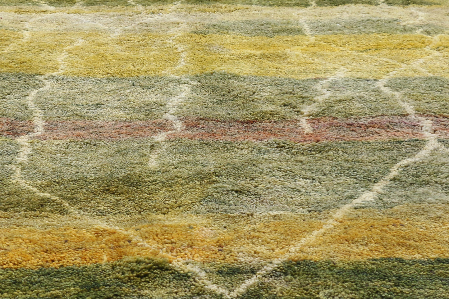 11 x 13 Earth-Tone Beni Mrirt Moroccan Rug 20801