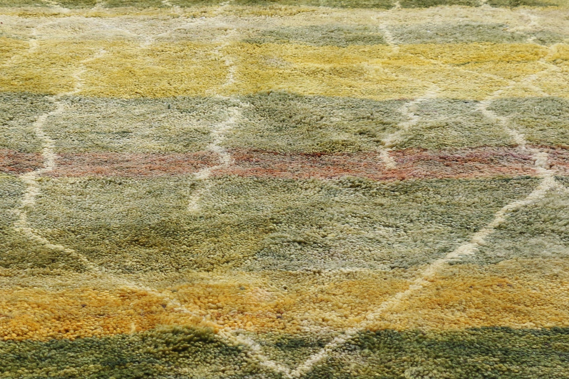 11 x 13 Earth-Tone Beni Mrirt Moroccan Rug 20801