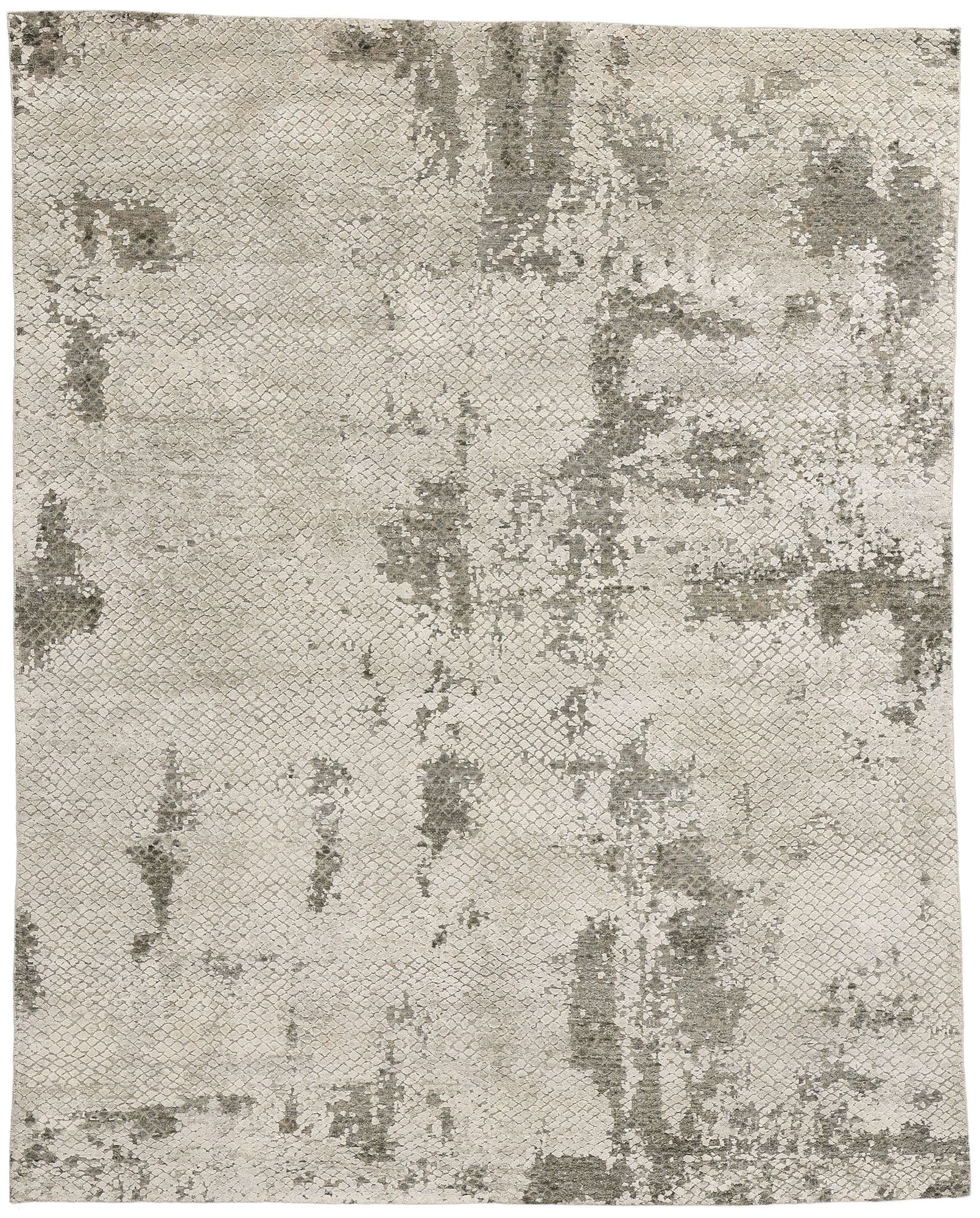 8 x 10 Contemporary Abstract Biophilic Design Rug 31061