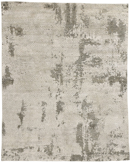 8 x 10 Contemporary Abstract Biophilic Design Rug 31061