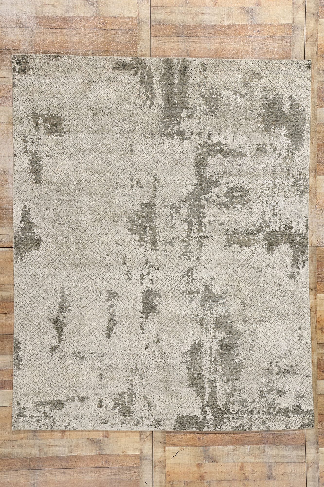 8 x 10 Contemporary Abstract Biophilic Design Rug 31061