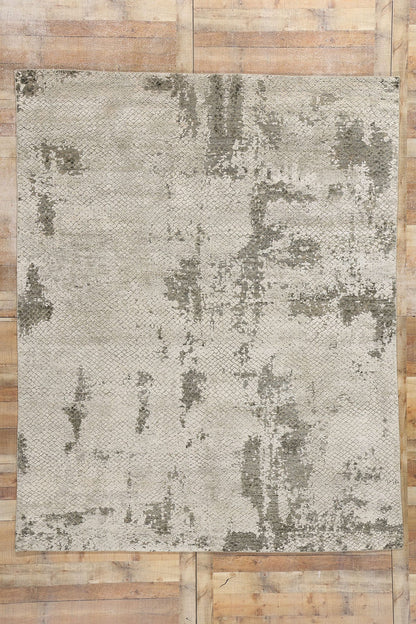 8 x 10 Contemporary Abstract Biophilic Design Rug 31061