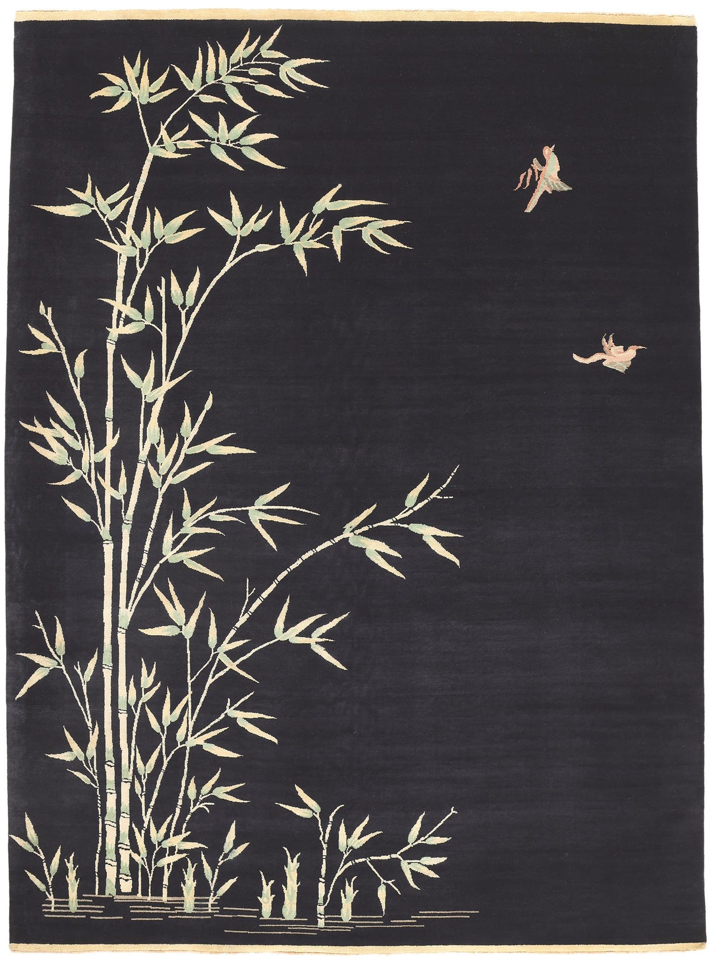 11 x 14 Chinese Art Deco Pictorial Rug 30969
