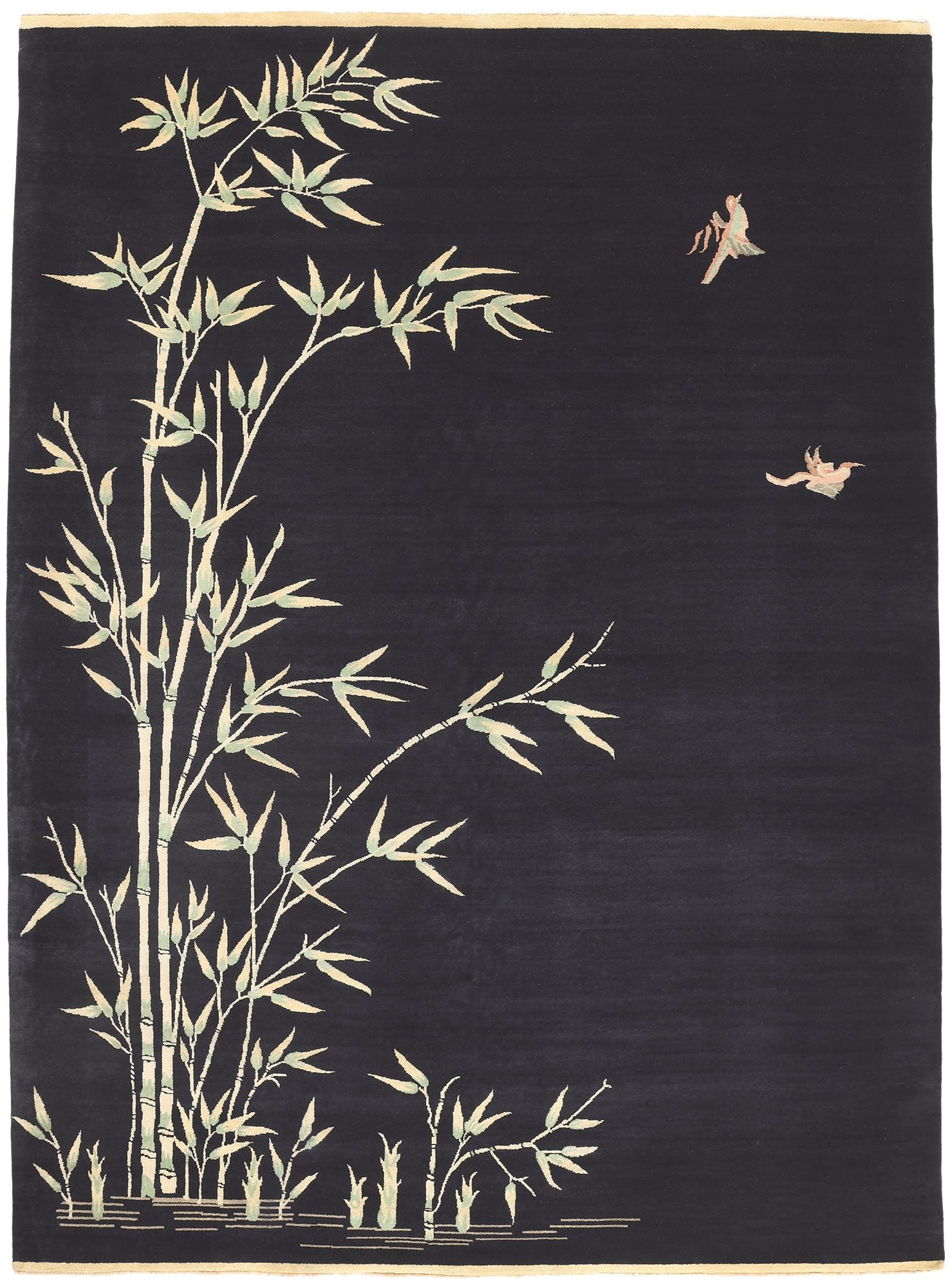 11 x 14 Chinese Art Deco Pictorial Rug 30969