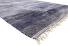 9 x 13 Modern Blue Beni Mrirt Moroccan Rug 20526